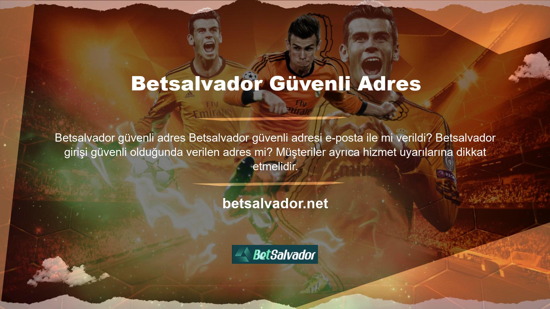 Lütfen bize Betsalvador güvenli adresine e -posta gönderin