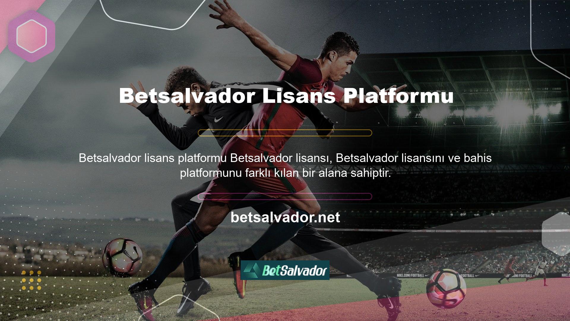 Lisans bilgileri ve genel güvenilirliğe dayalı bir karşılaştırma yaparsanız, Betsalvador platformunun bu alanda tam memnuniyet yaratacağını açıkça anlayacaksınız